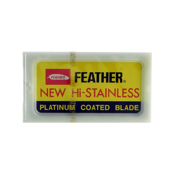 Žiletky na Holenie - Feather Platinum Coated
