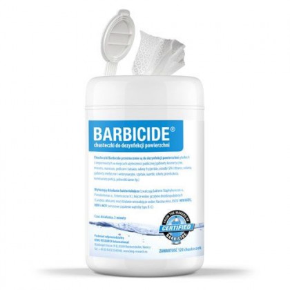 Barbicide "Wipes" Vlhčené Utierky